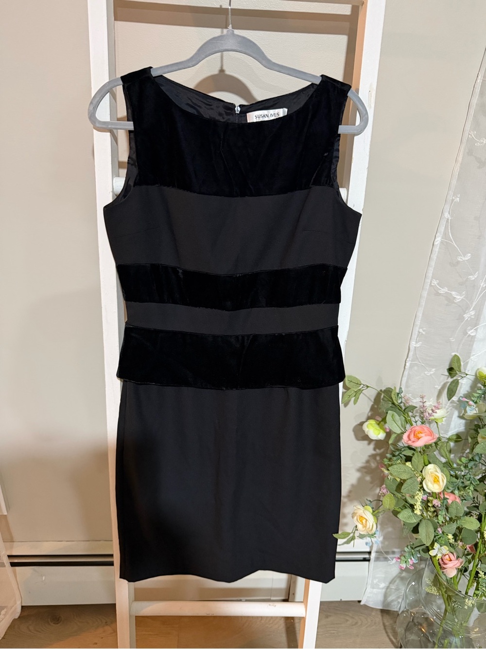 Black Sleeveless Mini Dress